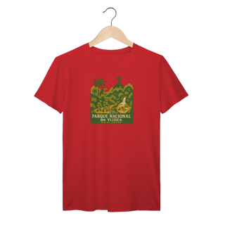Nome do produto Camiseta Parque Nacional da Tijuca Rio de Janeiro - Natureza Selvagem, História e Aventura Carioca