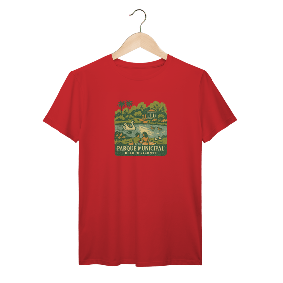 Camiseta Parque Municipal Belo Horizonte - Memórias, Natureza e Tradição Mineira