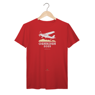 Nome do produto Camiseta Oshkosh 2025 Bennet & Fox - O Espírito das Grandes Aventuras da Aviação