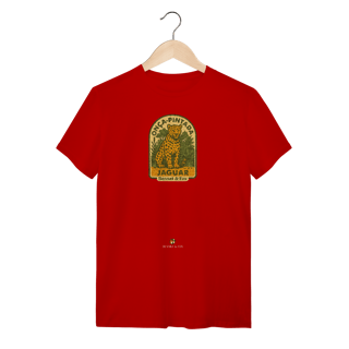 Nome do produto Camiseta Onça Pintada - Coleção Animais do Brasil Bennet & Fox