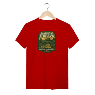 Nome do produto Camiseta Caminho do Itupava - Entre Curitiba e Morretes, Paraná