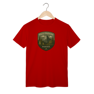 Nome do produto Camiseta Unissex Pico Paraná Clássica | Montanhismo Vintage