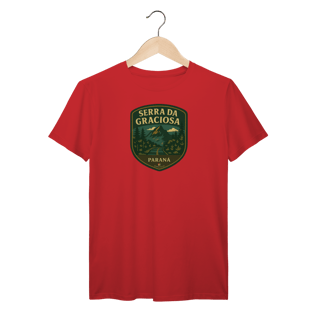 Nome do produto Camiseta Masculina Serra da Graciosa Prime | Estrada Cênica Vintage