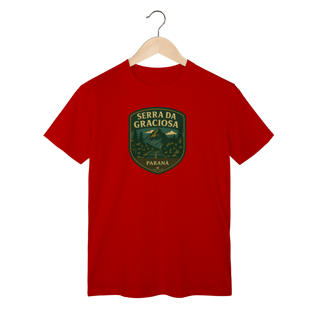 Nome do produto Camiseta Unissex Serra da Graciosa Clássica | Estrada Vintage