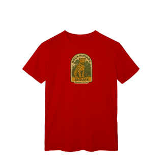 Nome do produto Camiseta Unissex Onça-Pintada | Fauna Brasileira Vintage