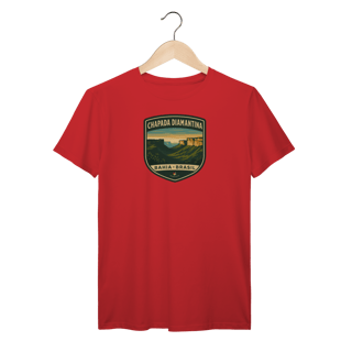 Nome do produto Camiseta Masculina Chapada Diamantina Prime | Trekking Brasil Vintage