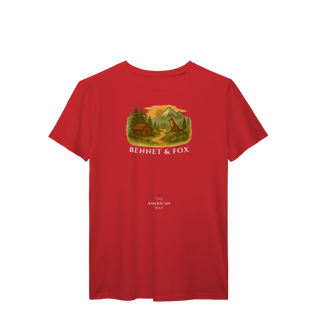 Nome do produto Camiseta Masculina The American Way Prime | Natureza e Liberdade Vintage