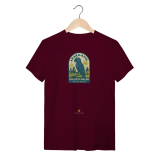 Nome do produto Camiseta Arara Azul - Coleção Animais do Brasil Bennet e Fox