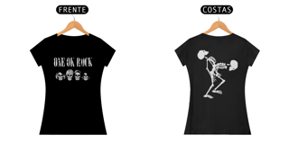 Nome do produto Camiseta (Cliente ) Banda Japonesa One Ok rock