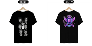 Nome do produto Camiseta Bts Preta (Cliente)