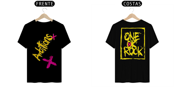 CAMISETA ONE OK ROCK – AMBITIONS Preta