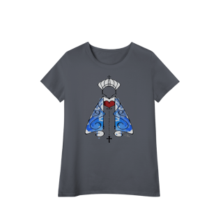 Nome do produto Camiseta Feminina Estilizada – Nossa Senhora Aparecida