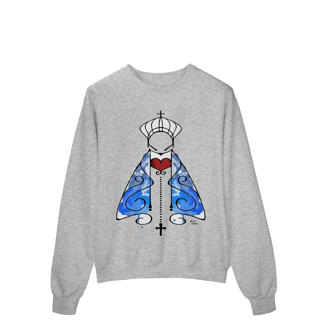 Nome do produto Moletom Minimalista – Nossa Senhora Aparecida