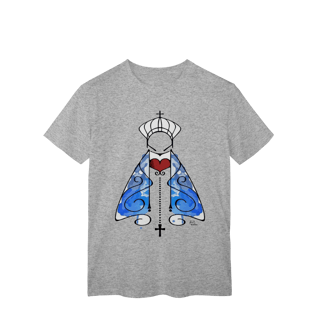 Nome do produto Camiseta Masculina Minimalista – Nossa Senhora Aparecida