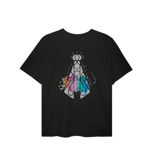 Nossa Senhora Aquarela – Tshirt Plus Size