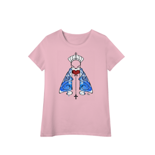 Nome do produto Camiseta Feminina Estilizada – Nossa Senhora Aparecida