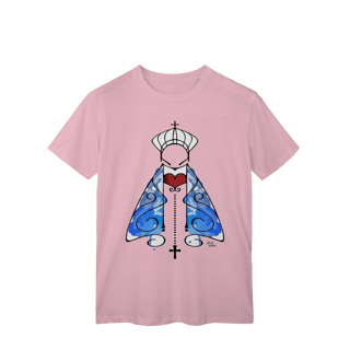 Camiseta Masculina Minimalista – Nossa Senhora Aparecida