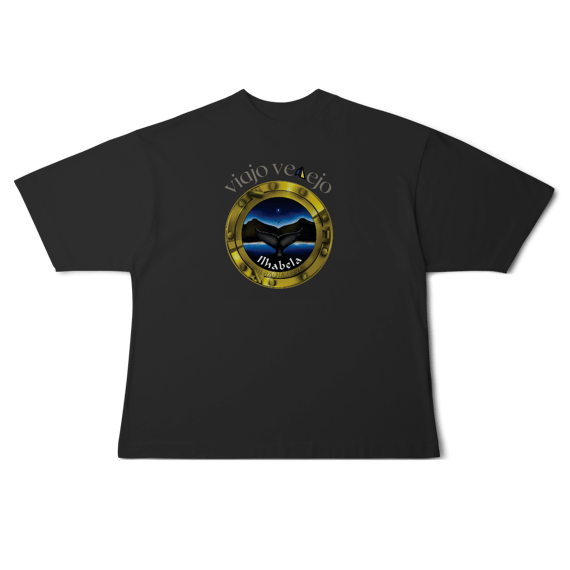 Camiseta Oversized Ilhabela (viajo velejo)