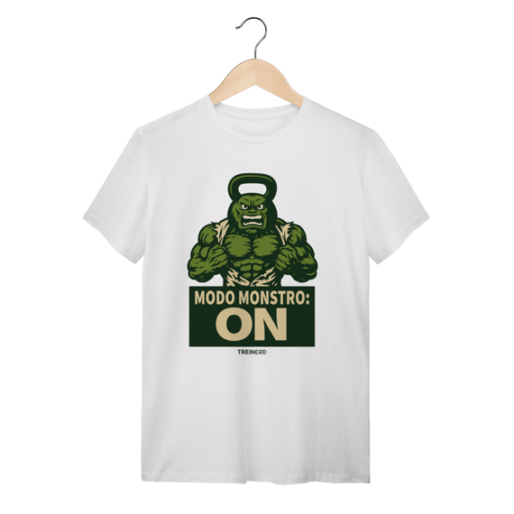T SHIRT MONSTER GREEN