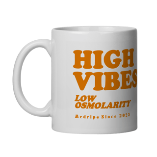 Nome do produto Caneca - Nefro: High Vibes, Low Osmolarity