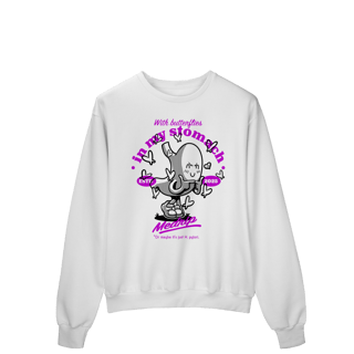 Nome do produto Moletom Suéter - Gastro: Butterflies