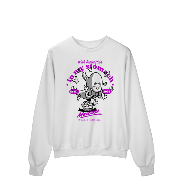 Moletom Suéter - Gastro: Butterflies