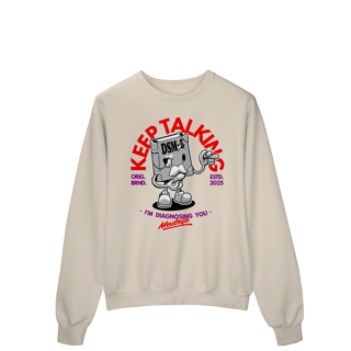 Nome do produto Moletom Suéter - Psiquiatria: DSM-V