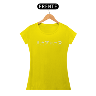 Nome do produtoCamiseta Feminina Rotina