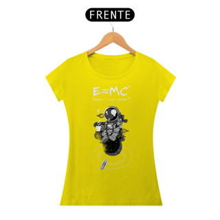 Nome do produtoCamiseta Feminina E=MC
