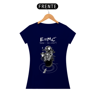 Nome do produtoCamiseta Feminina E=MC