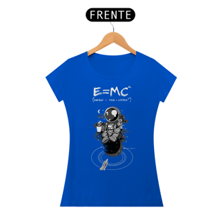 Nome do produtoCamiseta Feminina E=MC