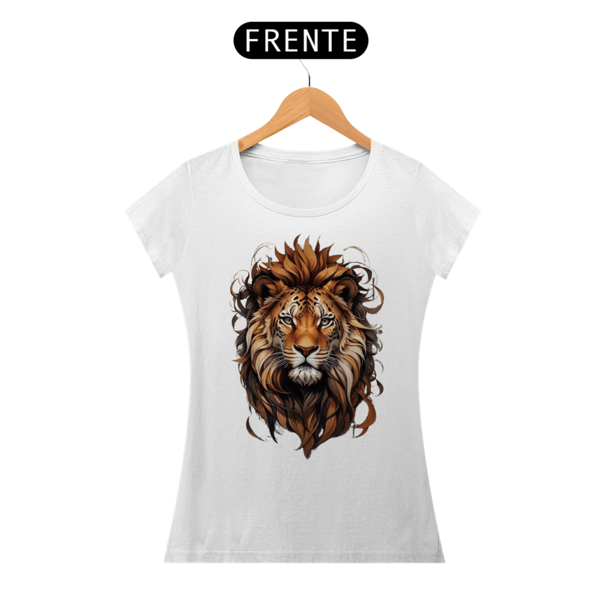 Nome do produto: Camiseta Leão 