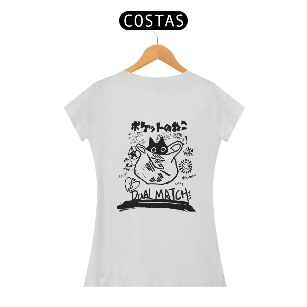 Nome do produto: Camiseta Feminina Dual Match