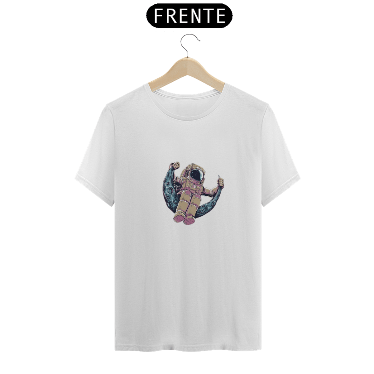 Nome do produto: Camiseta Masculina Astronauta