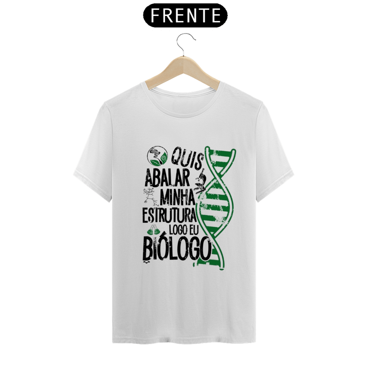 Nome do produto: Camisetas Masculina Biologia