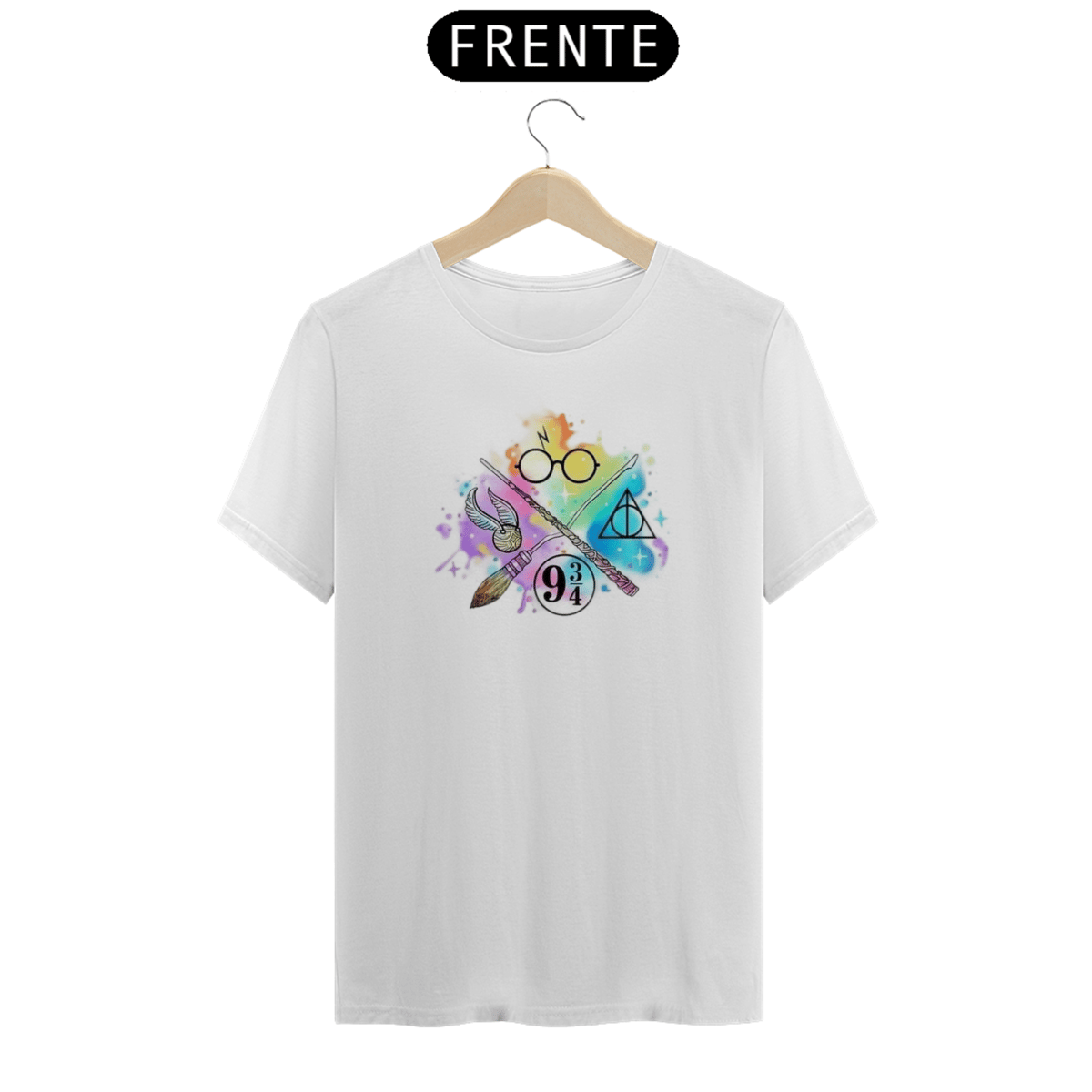 Nome do produto: Camiseta Masculina Harry Potter