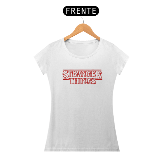 Camiseta Feminina Stranger Things