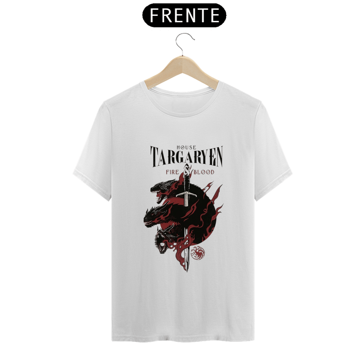 Nome do produto: Camiseta Masculina House Of Dragon