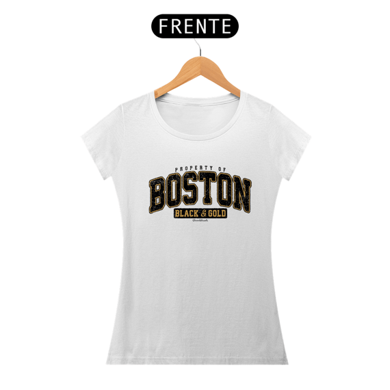 Camiseta Feminina Boston