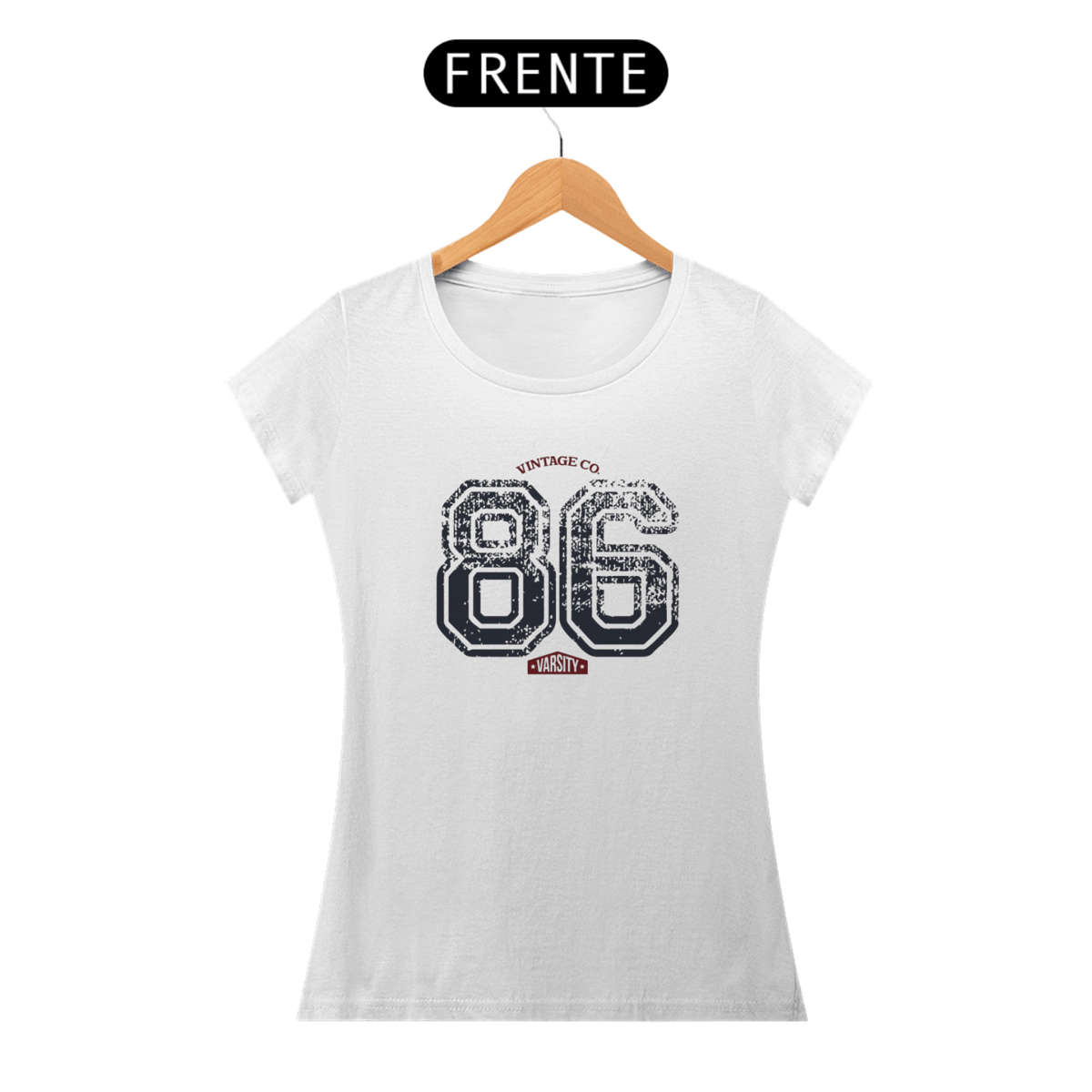 Nome do produto: Camiseta Feminina Vintage