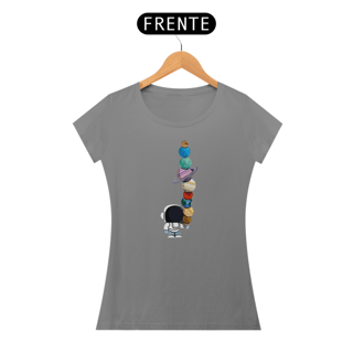 Nome do produtoCamiseta Feminina Astronauta