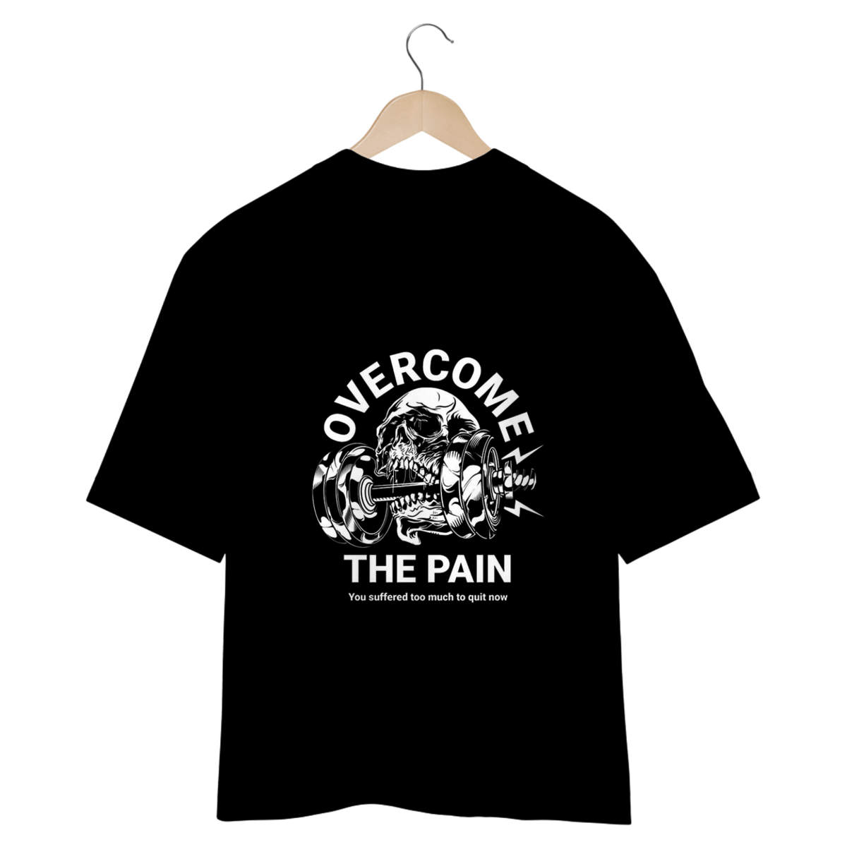 Nome do produto: Camiseta Academia Oversized