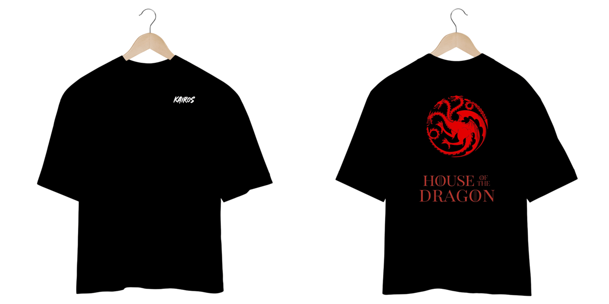 Nome do produto: Camiseta Casa do Dragão