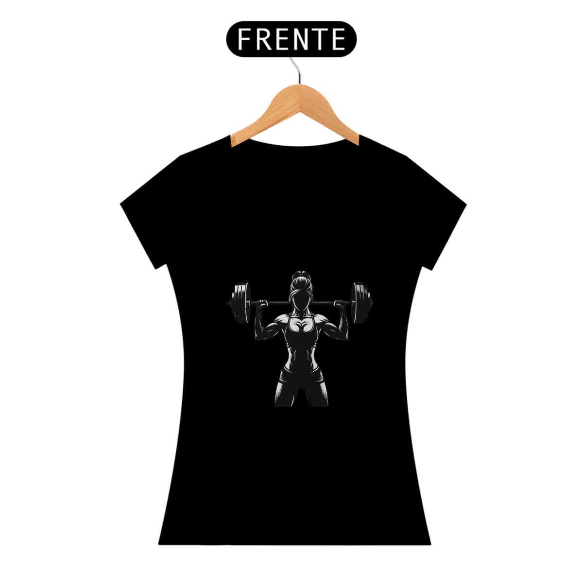 Nome do produto: Camiseta Feminina Academia