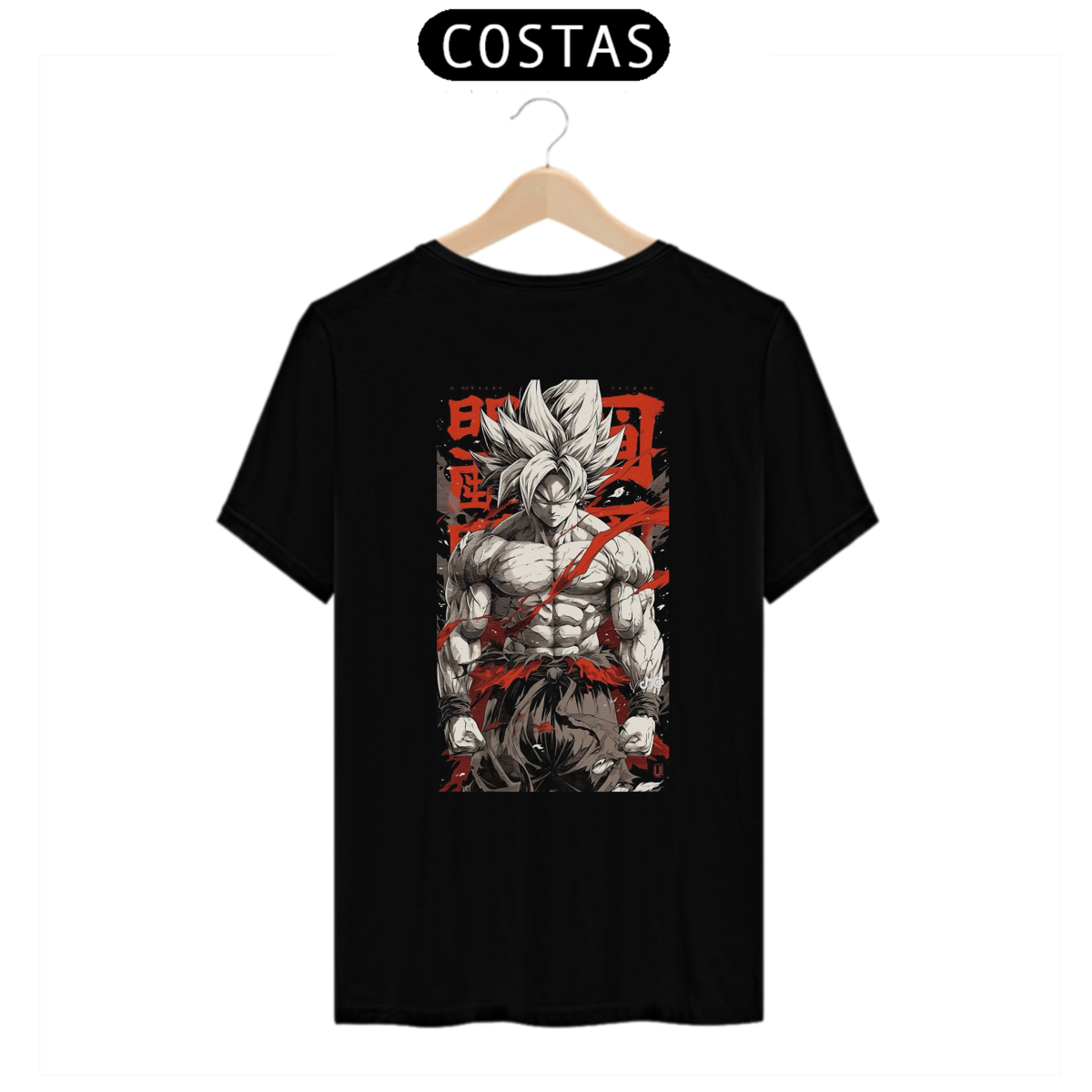Nome do produto: Camiseta Masculina Goku