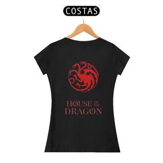 Nome do produtoCamiseta Feminina House Of Dragon