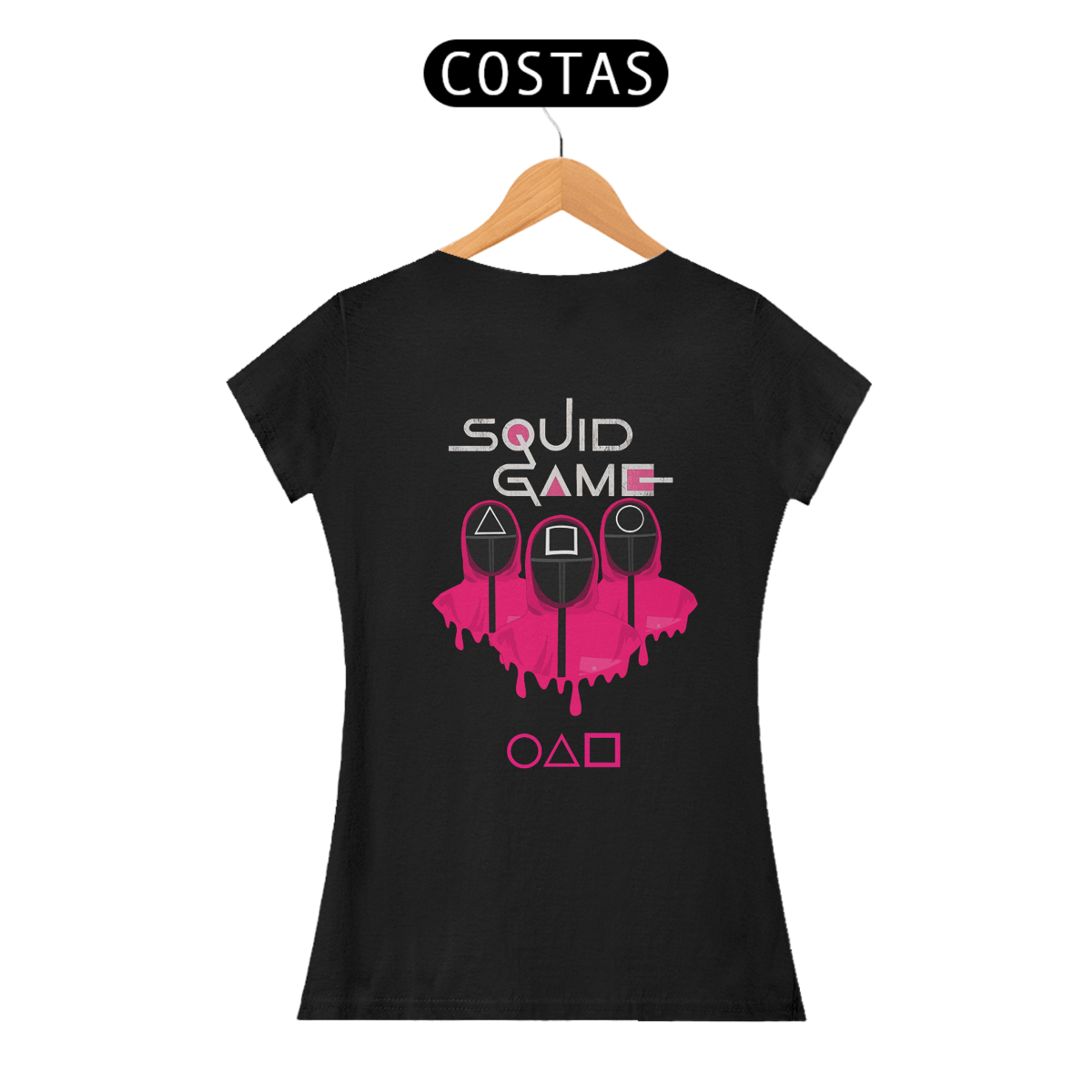 Nome do produto: Camiseta Feminina Round6