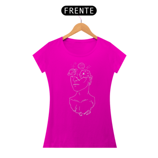 Nome do produtoCamiseta Feminina Arte Cósmica