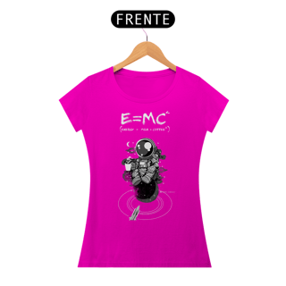 Nome do produtoCamiseta Feminina E=MC