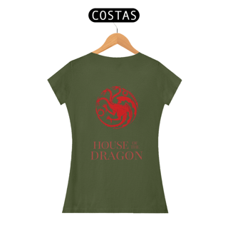 Nome do produtoCamiseta Feminina House Of Dragon
